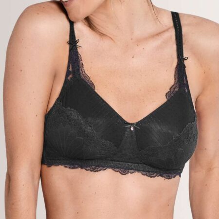 Aurelie Wire Free Bra Black