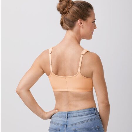 Fleur Front Closure Wire Free Bra Back