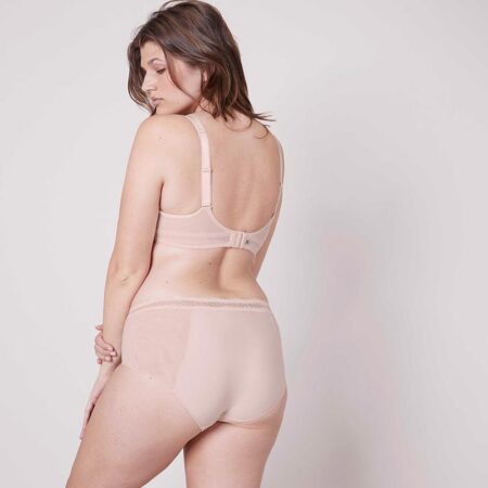 Confiance Half Cup Bra Back