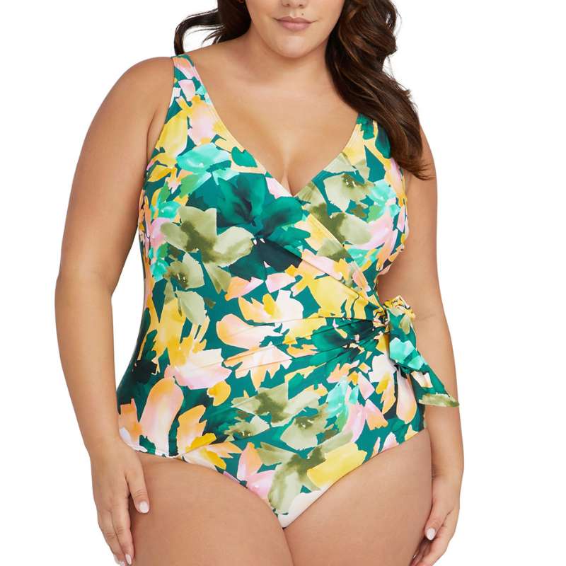AT1795PD_Hayes Underwire One Piece_Les Nabis_Green_Curve fit plus size swimwear_1 (800 × 800 px) (800 × 800 px)
