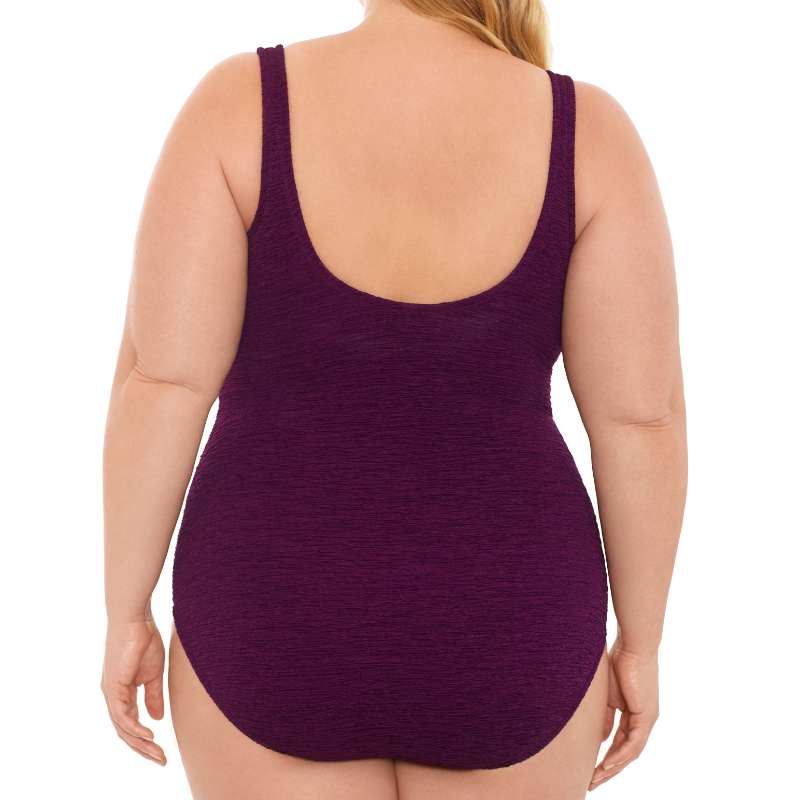 Krinkle Crossover Plus Eggplant Back