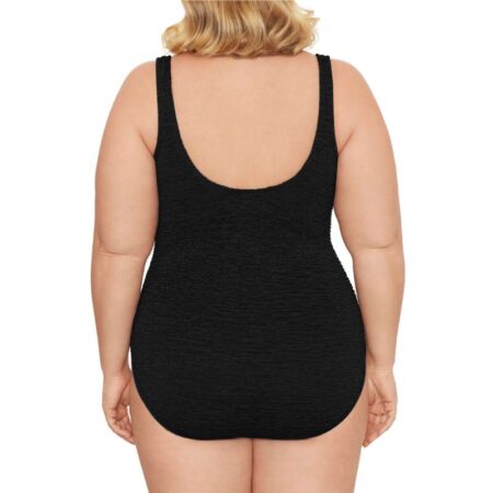 Krinkle Sheath Plus Size Back