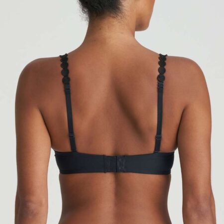 Marie Jo Tom Bra Charcoal Back View