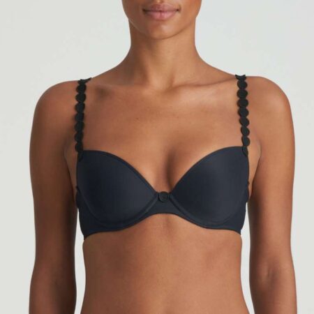 Marie Jo Tom Bra Charcoal Front View
