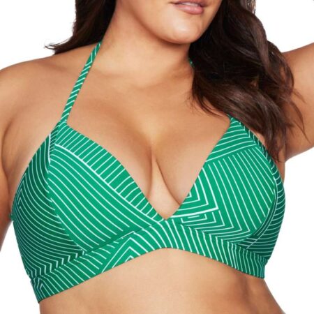 Linear Perspective Klee Bikini Top Front