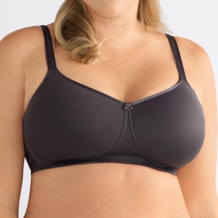 Mara Padded Wire Free Bra Black