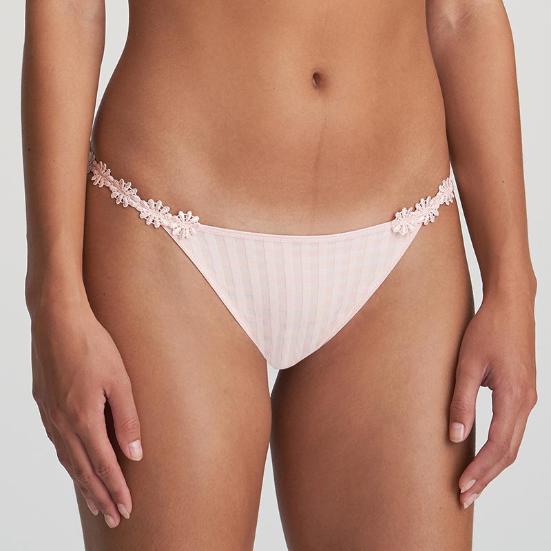 Avero Low Waist Brief Panty Pink Front