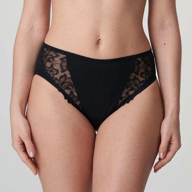 Deauville Full Brief Panty Black Front