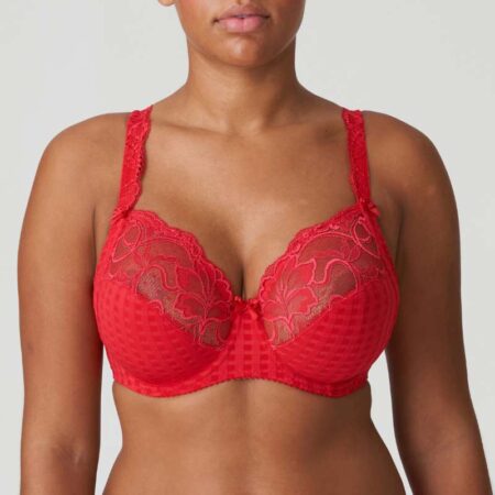 Prima Donna Madison Full Cup Scarlet Red Front View