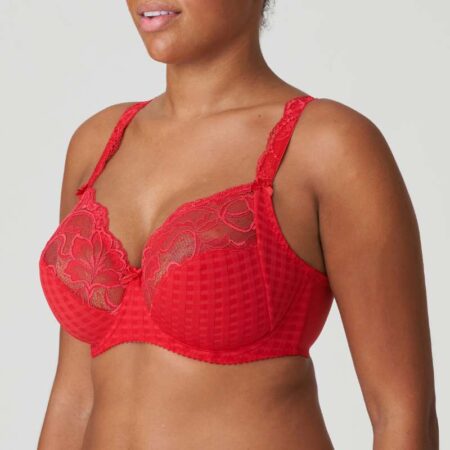 Prima Donna Madison Full Cup Scarlet Red Side View