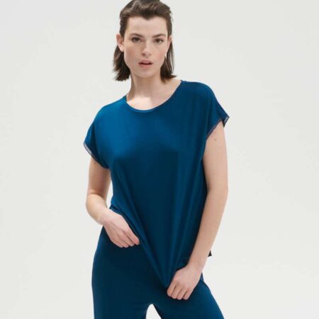 Aurore T-Shirt Blue Front