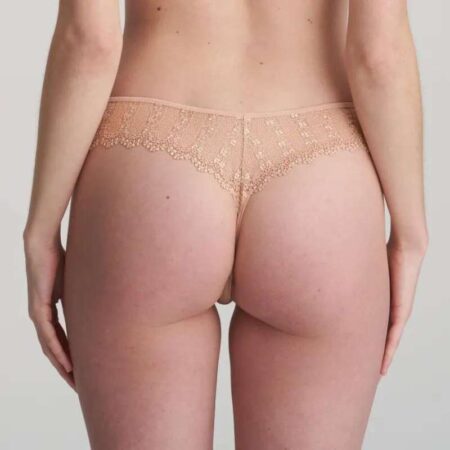 Christy Thong Light Tan Back