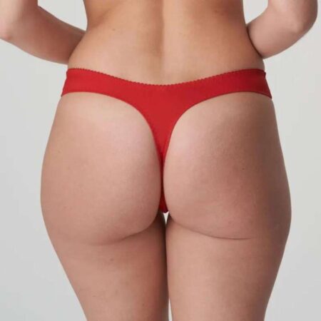 Madison Scarlet Thong Back