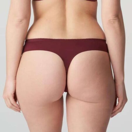 Orlando Deep Cherry Thong Back