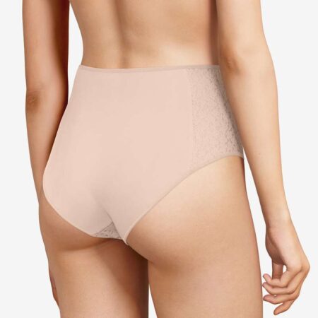 Chantelle Norah High Waist Panty Golden Beige Back View