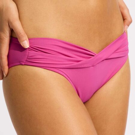 Seafolly Collective Twist Band Hipster Bottom Front View