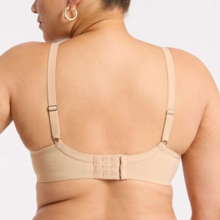 Sublime Spacer T Shirt Bra Sand Back View