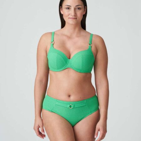Prima Donna Maringa Lush Green Full Bikini Brief Bottom Front View