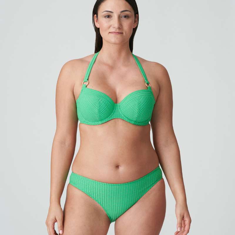 Prima Donna Maringa Lush Green Full Cup Bikini Top Front View