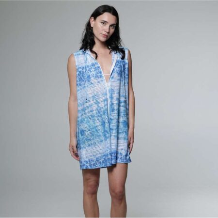 J. Valdi La Onda Hoodie Coverup Front