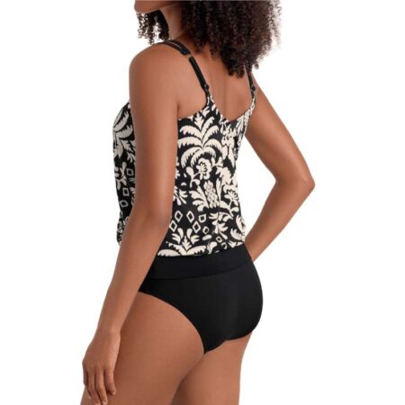 Shapesolver Palm Royale Blouson Tankini Side