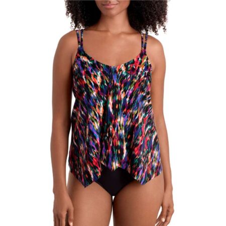Shapesolver Temptress Handkerchief Tankini Front
