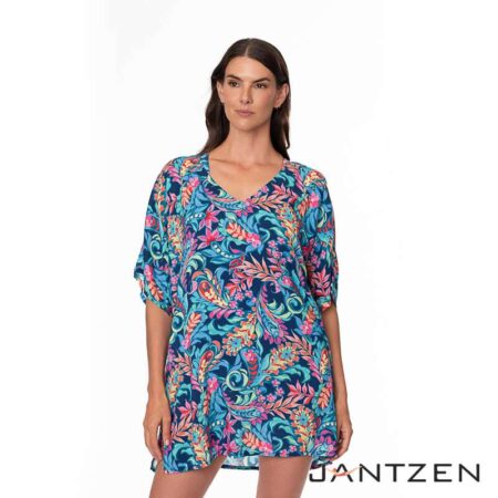 Jantzen Artissan Celica Tunic Cover Up Front