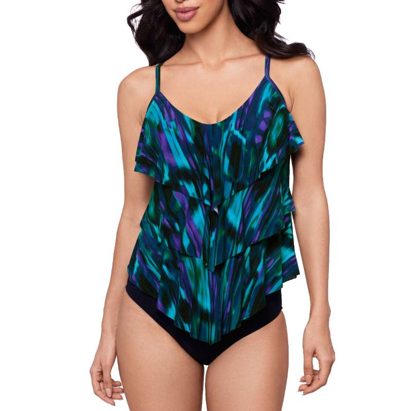 Magicsuit Rainfall Rita Tankini Top Front