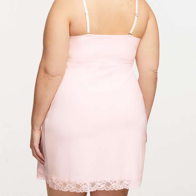 Montelle Full Bust Chemise Blush Back