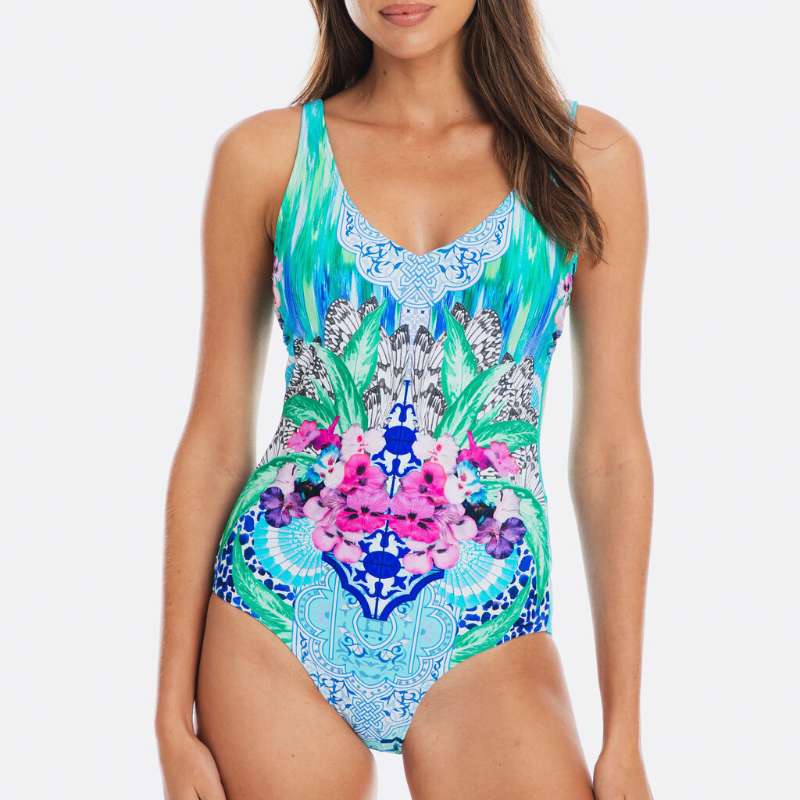 Togs Arcadia V Neck One Piece