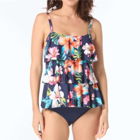 Beach House Vibrant Vacay Jane Tankini Top Front
