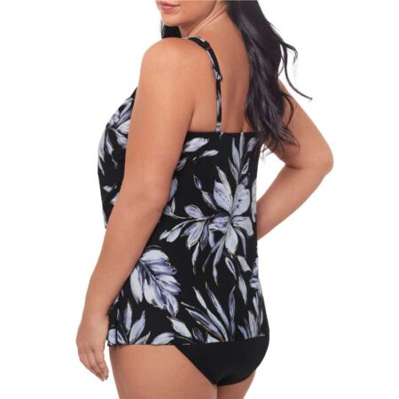 Miraclesuit Fiore Di Luna Mirage Plus Size Tankini Side