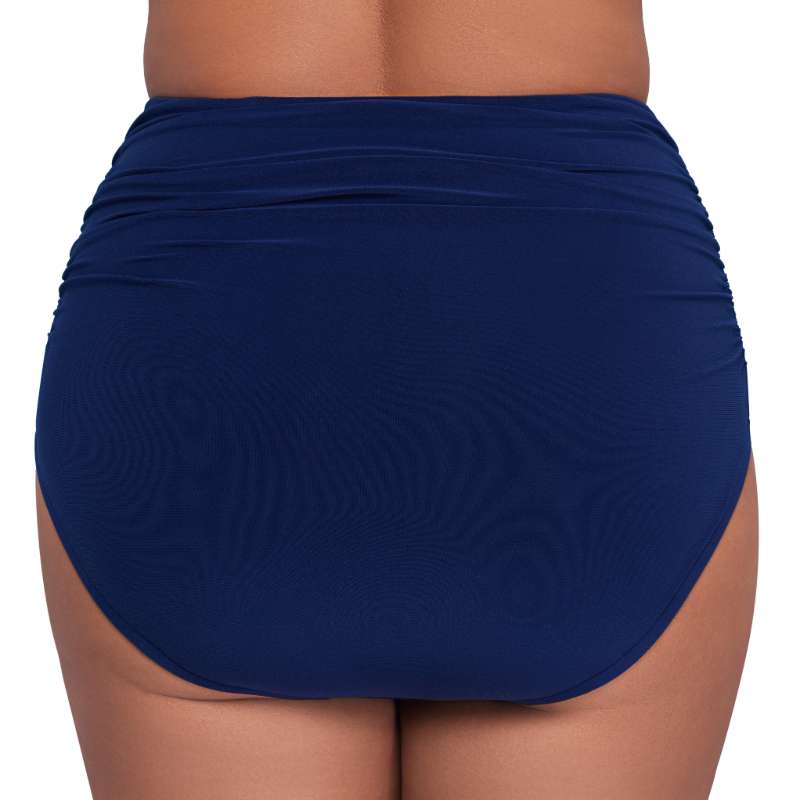 Trimshaper Shirred Highwaist Bottom Ink Back