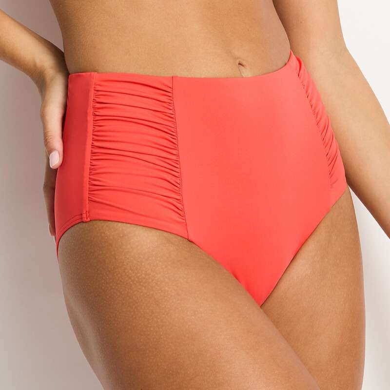 Sea Level Esentials High Waist Gthered Bottom