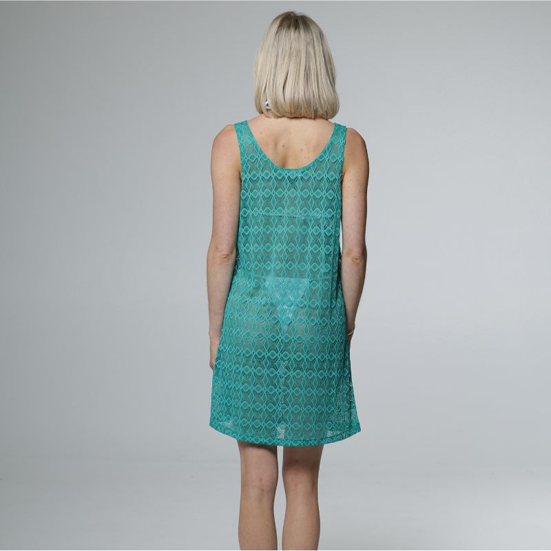 J. Valdi Diamante Scoop Neck Tank Back