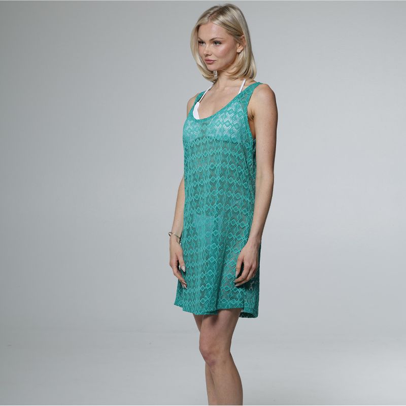 J. Valdi Diamante Scoop Neck Tank Side