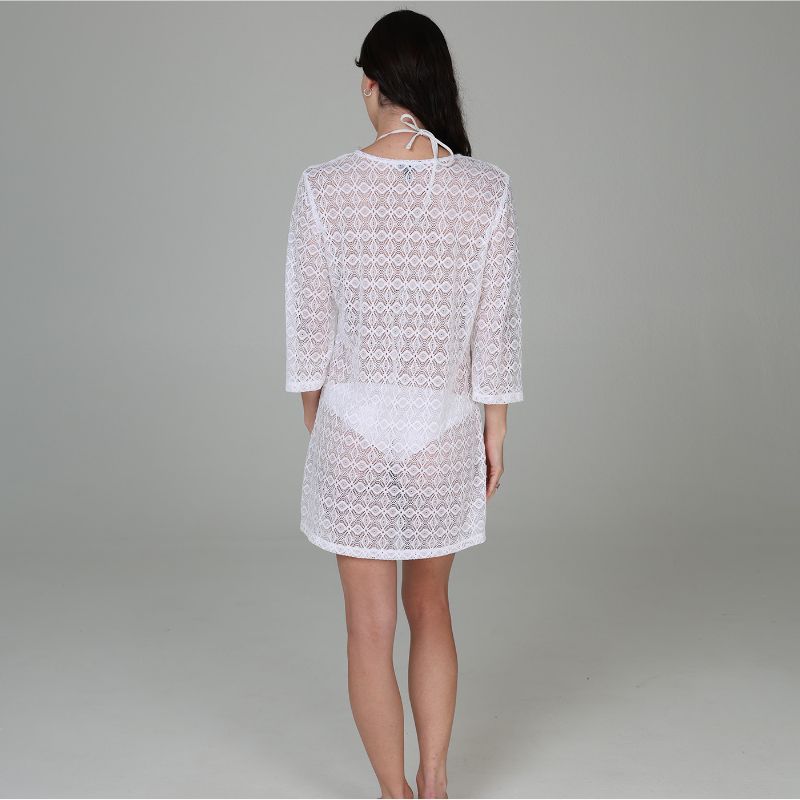 J. Valdi Diamante V Neck Tunic Back