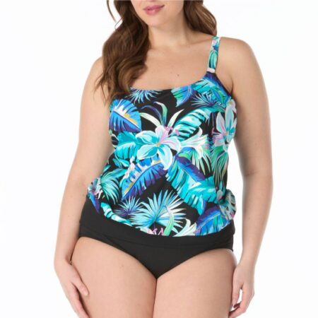 Beach House Woman Island Rhythm Sarah Tankini Front